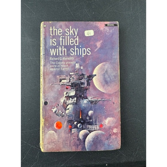 Ballantine Books Other - The Sky is Filled With Ships by Richard C Meredith 1969 First Printing Sci Fi